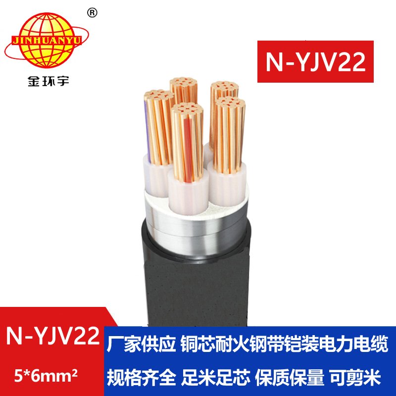 金環(huán)宇電線電纜 深圳電力電纜 耐火電纜N-YJV22-